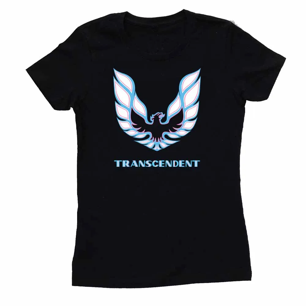 Transcendent Phoenix Femme Fit T-Shirt supporting The NCTE