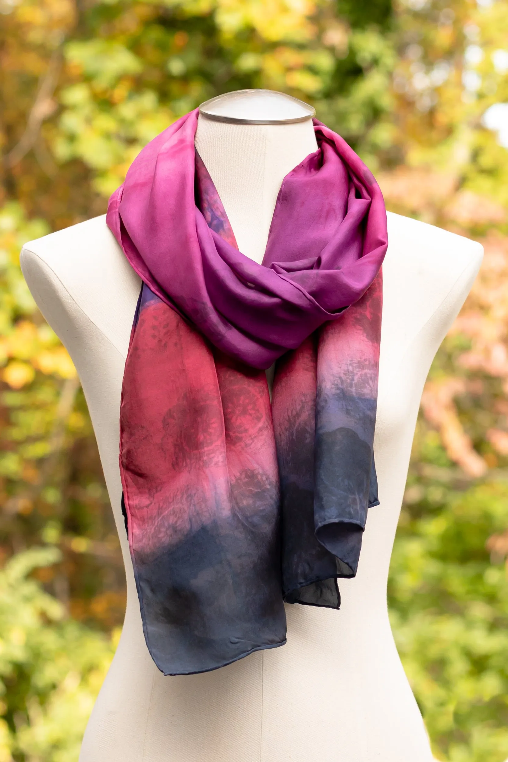 Zinnia Tie Dye Scarf